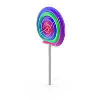 Spiral Lollipop PNG & PSD Images