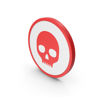 Icon Skull Red PNG & PSD Images