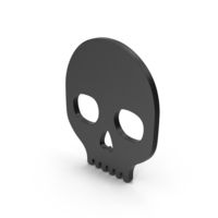 Symbol Skull Black PNG & PSD Images