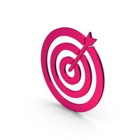 Symbol Target Metallic PNG & PSD Images