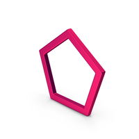 Symbol Pentagon Metallic PNG & PSD Images