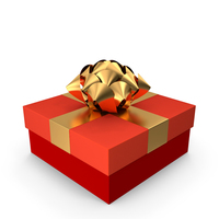 Gift Box Red PNG & PSD Images