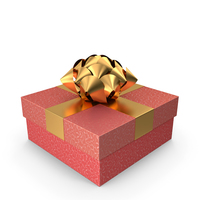 Gift Box Rose Color PNG & PSD Images