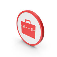 Icon Portfolio Red PNG & PSD Images