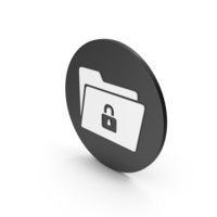 Locked File Folder Icon PNG & PSD Images