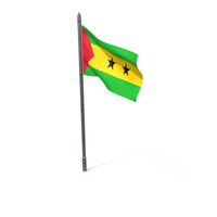 Flag of Sao Tome and Principe PNG & PSD Images