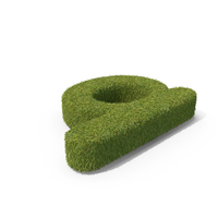 On Ground Grass Small Letter Q PNG & PSD Images