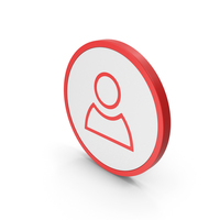 Icon People Red PNG & PSD Images