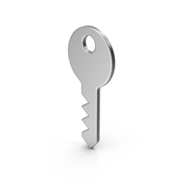 Symbol Key Silver PNG & PSD Images