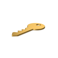 Gold Symbol Key PNG & PSD Images