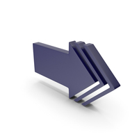 Arrow Dark Blue PNG & PSD Images