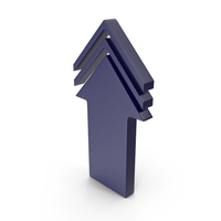 Arrow Dark Blue PNG & PSD Images