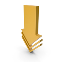 Arrow Yellow PNG & PSD Images