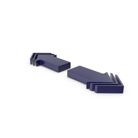 Arrow Dark Blue PNG & PSD Images