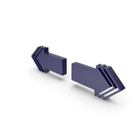 Arrow Dark Blue PNG & PSD Images