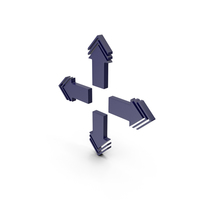 Arrow Dark Blue PNG & PSD Images