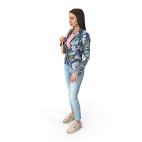 Luna Casual Spring Idle Pose PNG & PSD Images