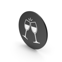 Clinking Glasses Icon PNG & PSD Images