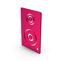 Symbol Speaker Metallic PNG & PSD Images