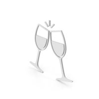 Symbol Clinking Glasses PNG & PSD Images