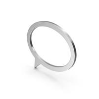 Symbol Speech Bubble Silver PNG & PSD Images