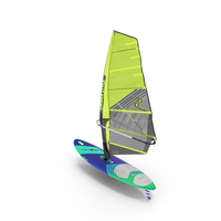 Windsurf Board And Sail PNG & PSD Images