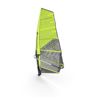 Windsurf Mast Sail and Boom PNG & PSD Images