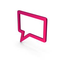 Symbol Speech Bubble Metallic PNG & PSD Images