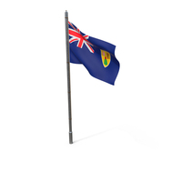 Turks and Caicos Islands Flag PNG & PSD Images