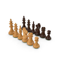 Wooden Chess Figures PNG & PSD Images