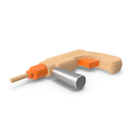 Wooden Drill Toy PNG & PSD Images