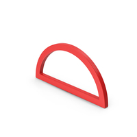 Semicircle Red PNG & PSD Images