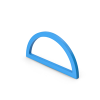 Semicircle Blue PNG & PSD Images