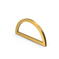 Semicircle Gold PNG & PSD Images