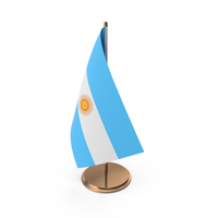 Argentina Desk Flag PNG & PSD Images