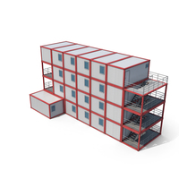 Container Building PNG & PSD Images