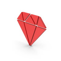 Symbol Diamond Red PNG & PSD Images