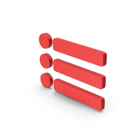 Symbol Menu Bar Red PNG & PSD Images