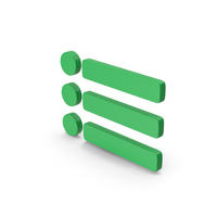 Symbol Menu Bar Green PNG & PSD Images