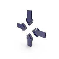 Arrow Dark Blue PNG & PSD Images