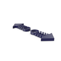 Arrow Dark Blue PNG & PSD Images