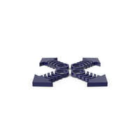 Arrow Dark Blue PNG & PSD Images