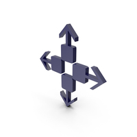 Arrow Dark Blue PNG & PSD Images