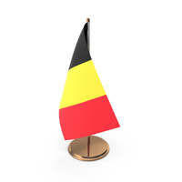 Belgium Desk Flag PNG & PSD Images