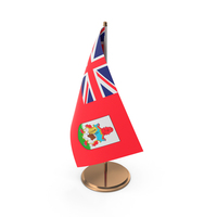 Bermuda Desk Flag PNG & PSD Images