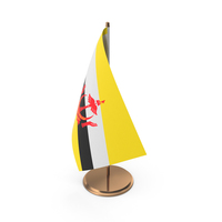 Brunei Desk Flag PNG & PSD Images