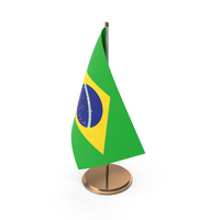 Brazil Desk Flag PNG & PSD Images