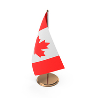Canada Desk Flag PNG & PSD Images