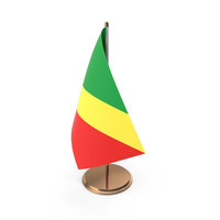 Republic of the Congo Desk Flag PNG & PSD Images