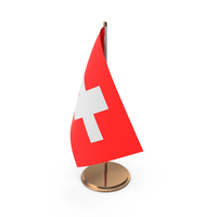 Switzerland Desk Flag PNG & PSD Images